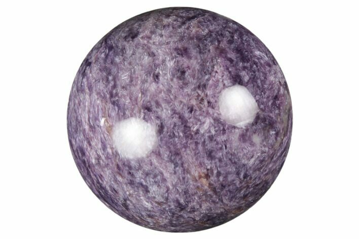 Polished Purple Charoite Sphere - Siberia, Russia #192754
